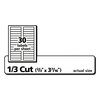 Avery Dennison File Folder Labels, White, PK1800 75366